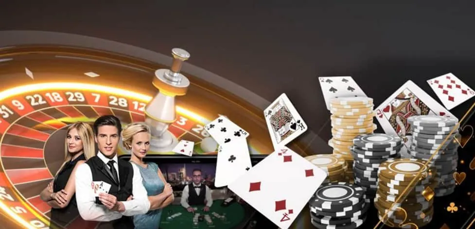 Various online casino games and sports betting options